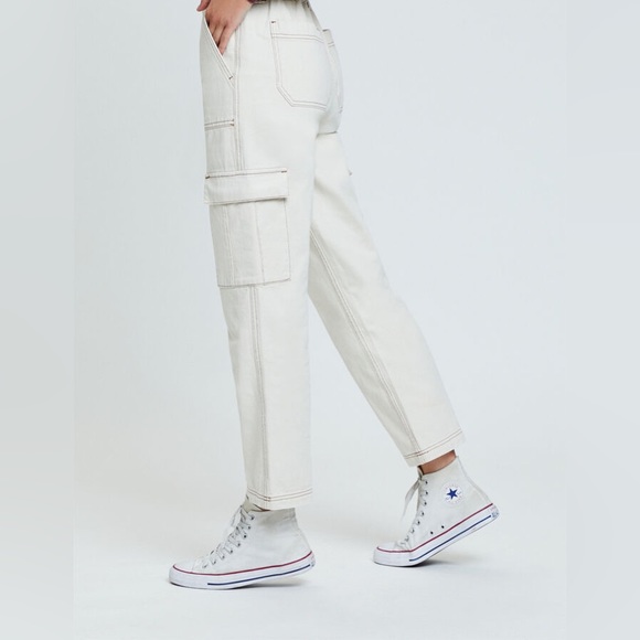 Pacsun cream cargo pants - Picture 2 of 5